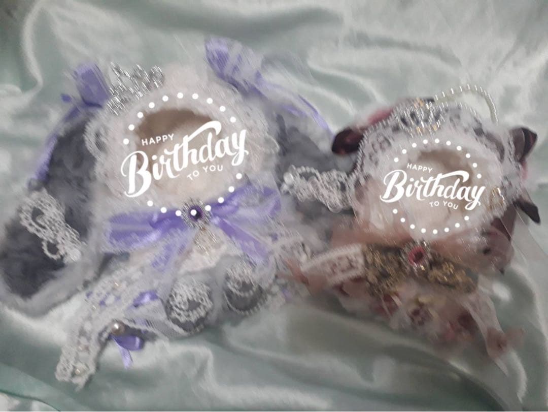 れいぴよ様ぬい服ふわふわお座りうさ耳猫耳 16cmいつぬい ちびぐるみ