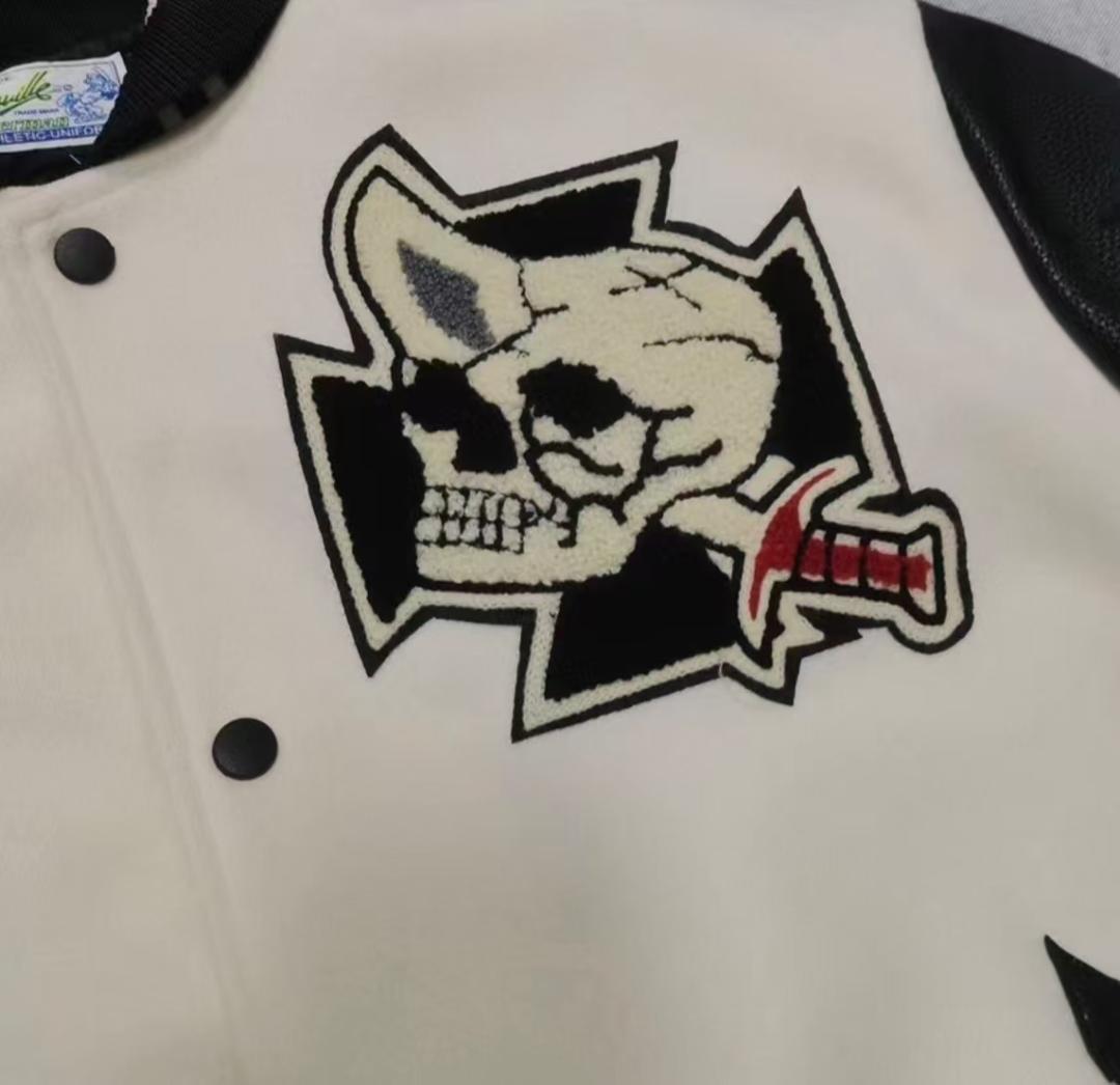 WHITESVILLE 定番 刺繍スタジャン サイズ42