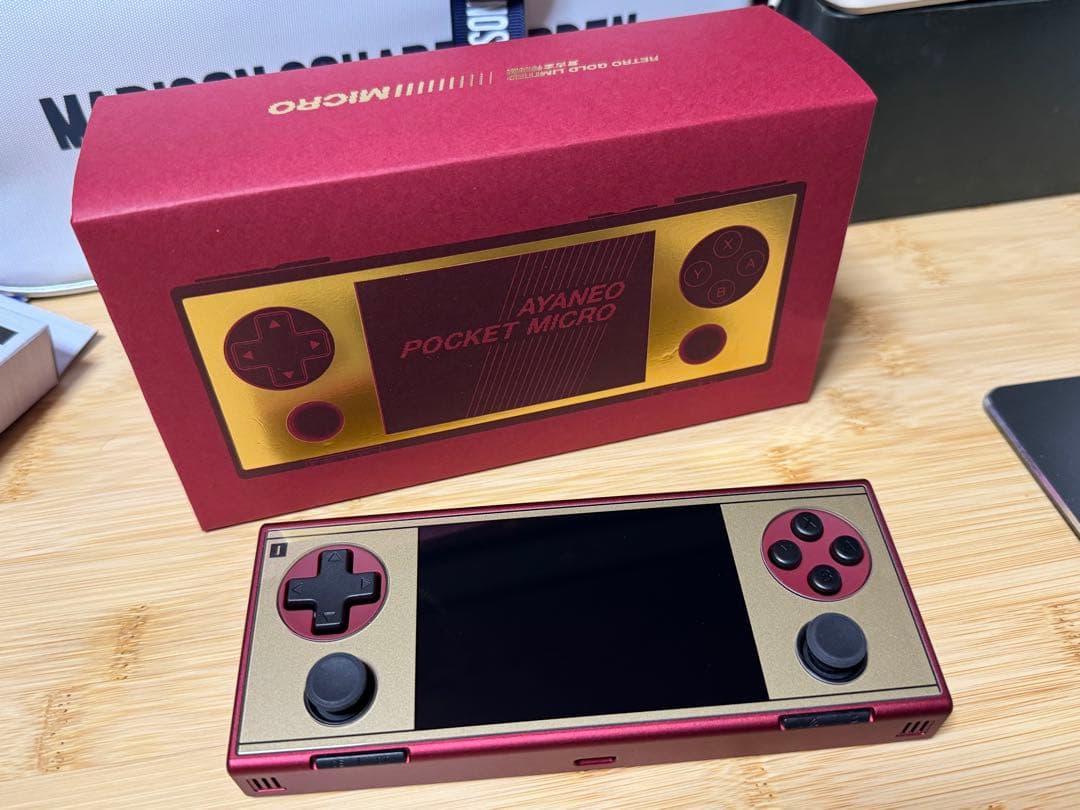ayaneo pocket micro レトロゴールド 8GB 256GB訳あり