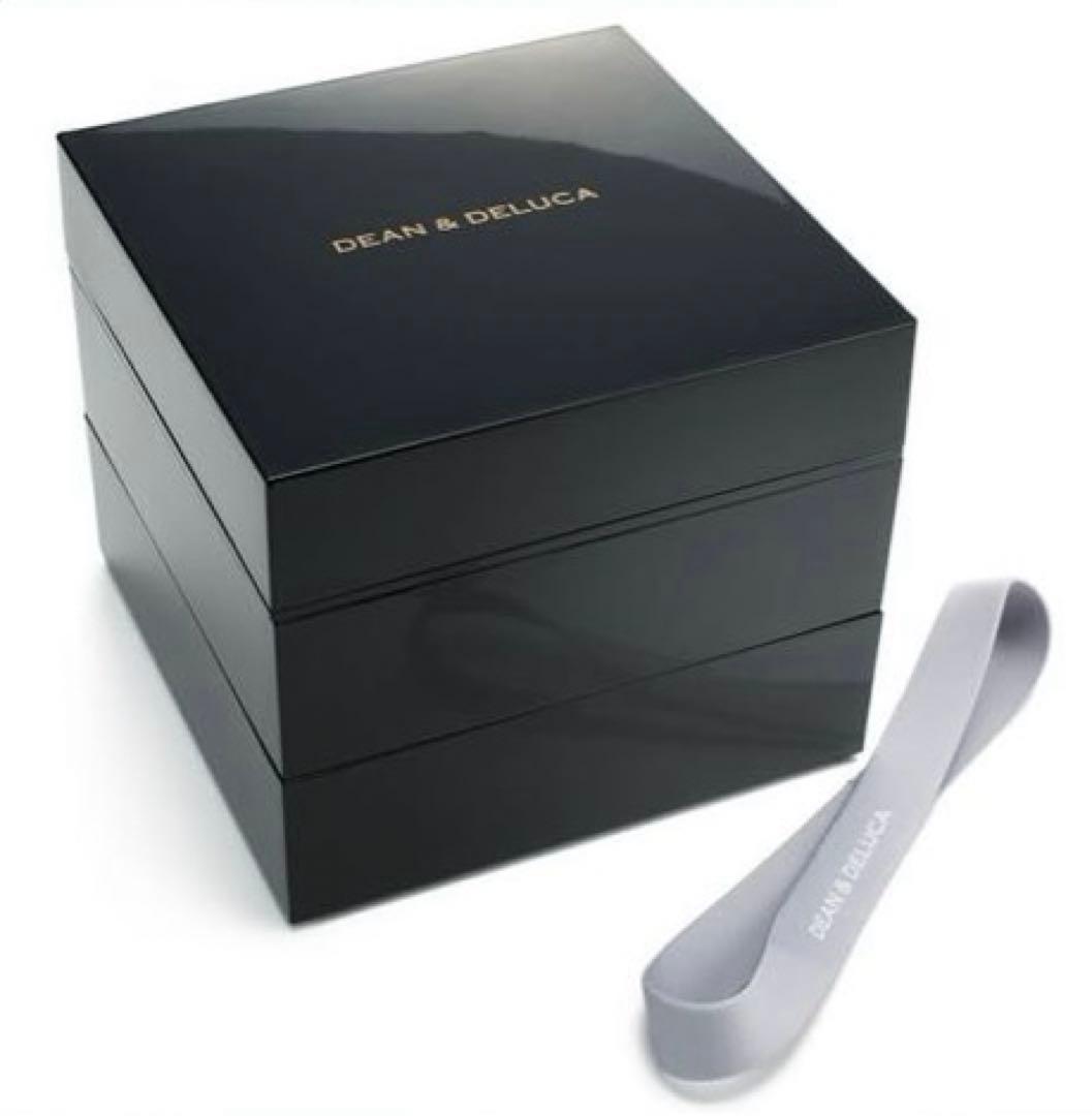 新品★ DEAN & DELUCA 三段重 大 ブラック