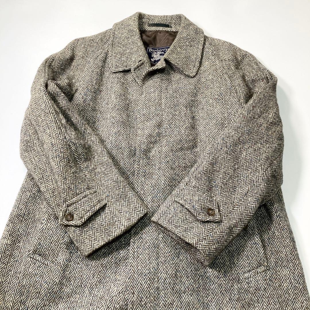 Burberrys バルマカーンコート IRISH TWEED ヘリンボーン