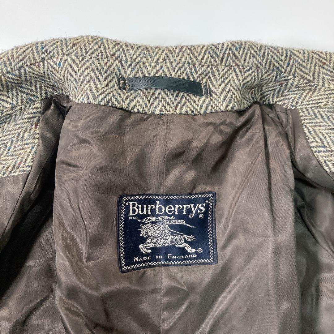 Burberrys バルマカーンコート IRISH TWEED ヘリンボーン