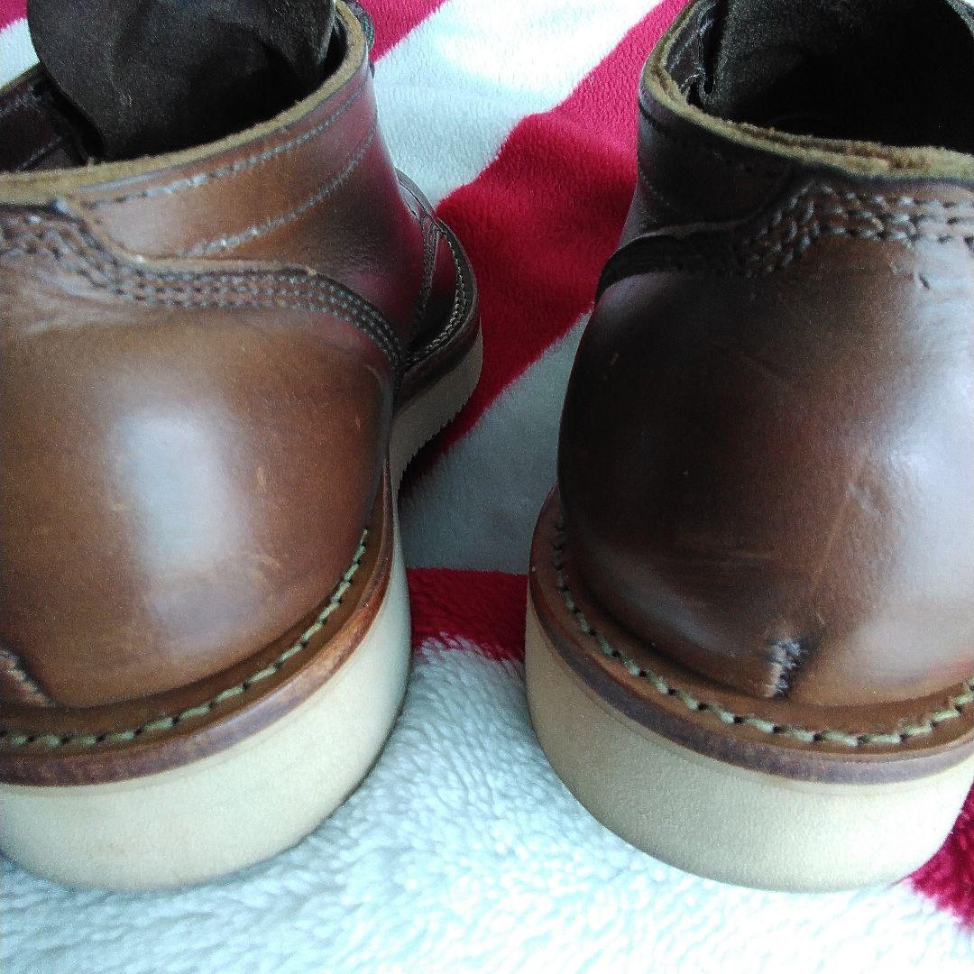 状態抜群です!【viberg 】オックスフォード　7 1/2　EE　 アイスモカ