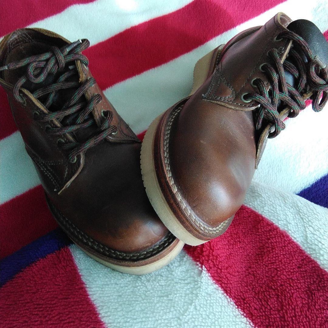 状態抜群です!【viberg 】オックスフォード　7 1/2　EE　 アイスモカ