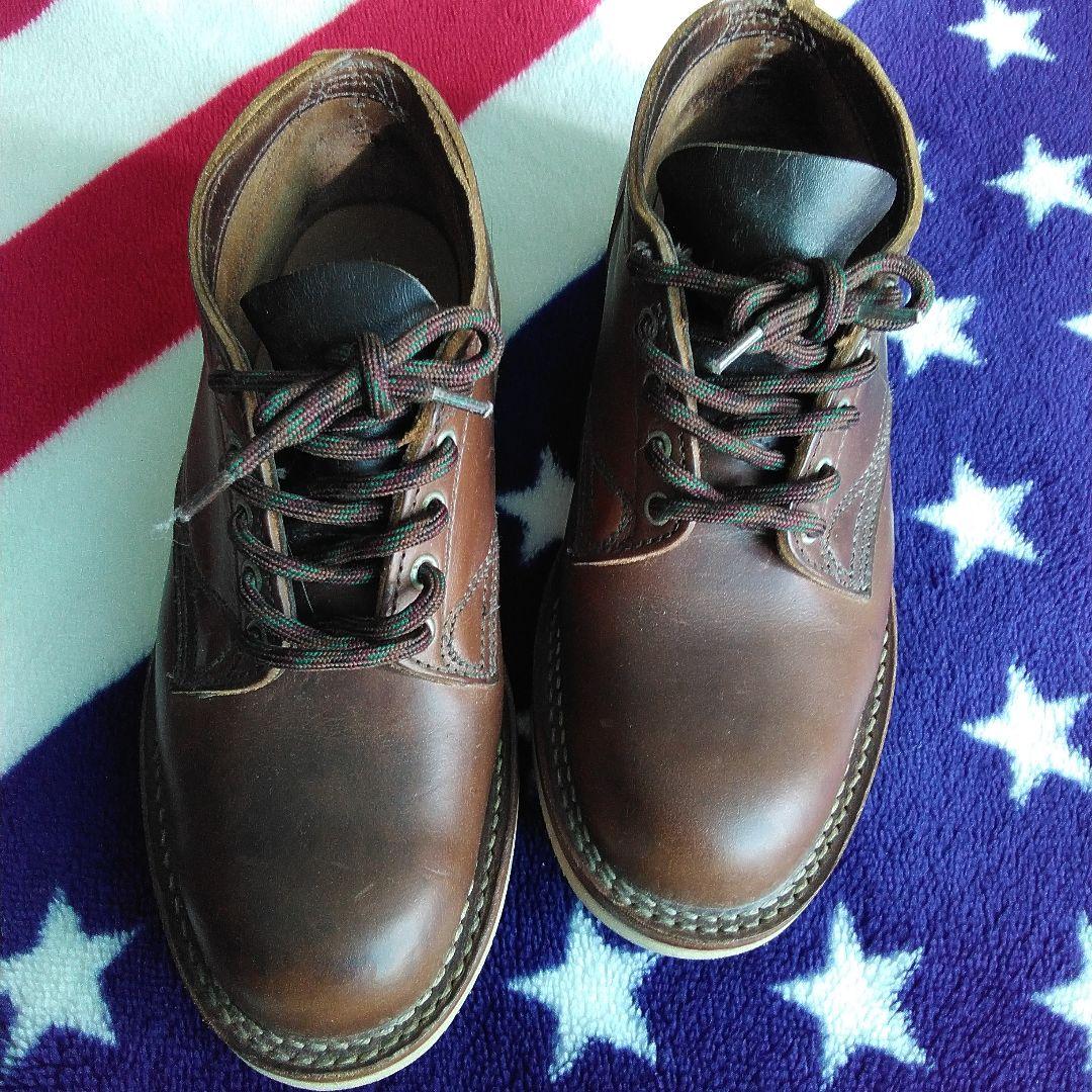 状態抜群です!【viberg 】オックスフォード　7 1/2　EE　 アイスモカ