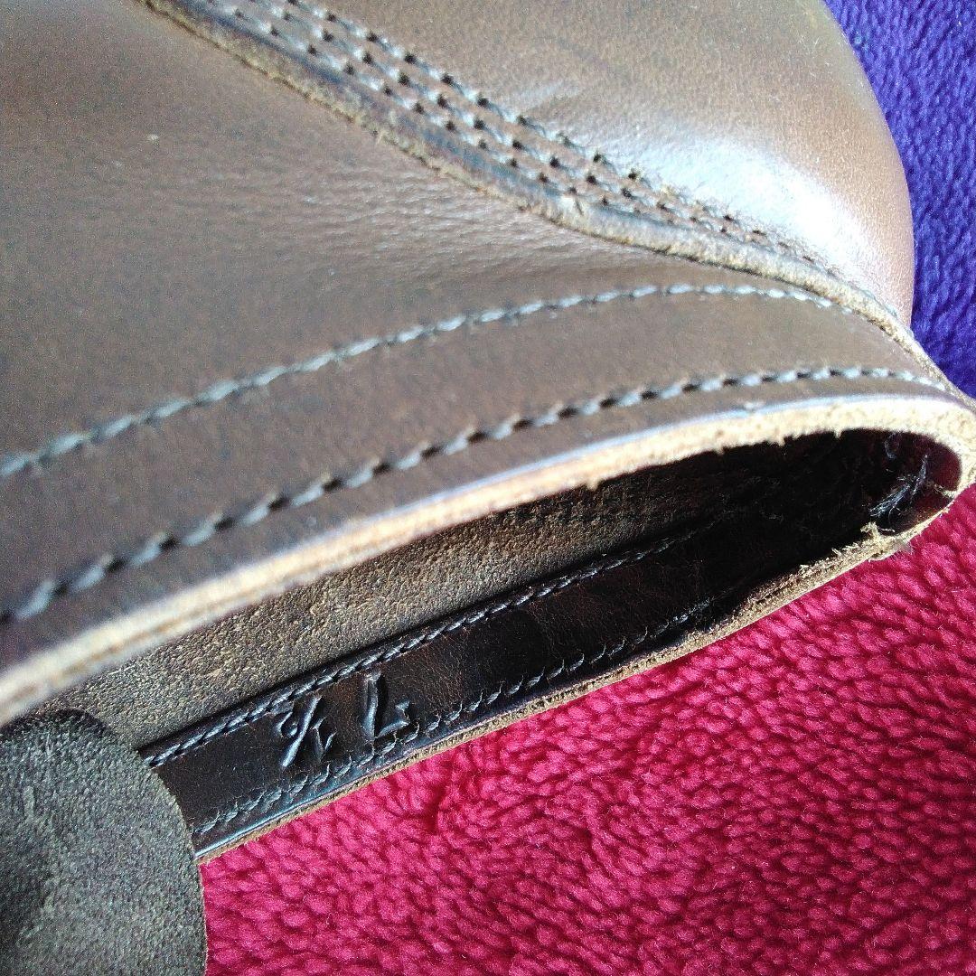 状態抜群です!【viberg 】オックスフォード　7 1/2　EE　 アイスモカ