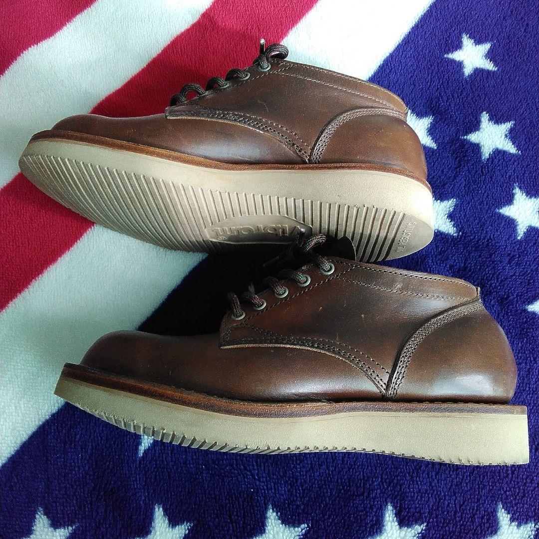 状態抜群です!【viberg 】オックスフォード　7 1/2　EE　 アイスモカ