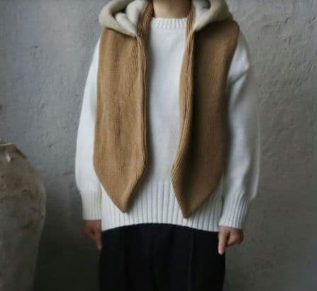 オールドマンズテーラー R&D.M.Co-フーディーマフラー 23AW