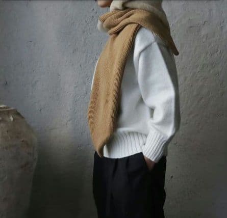 オールドマンズテーラー R&D.M.Co-フーディーマフラー 23AW