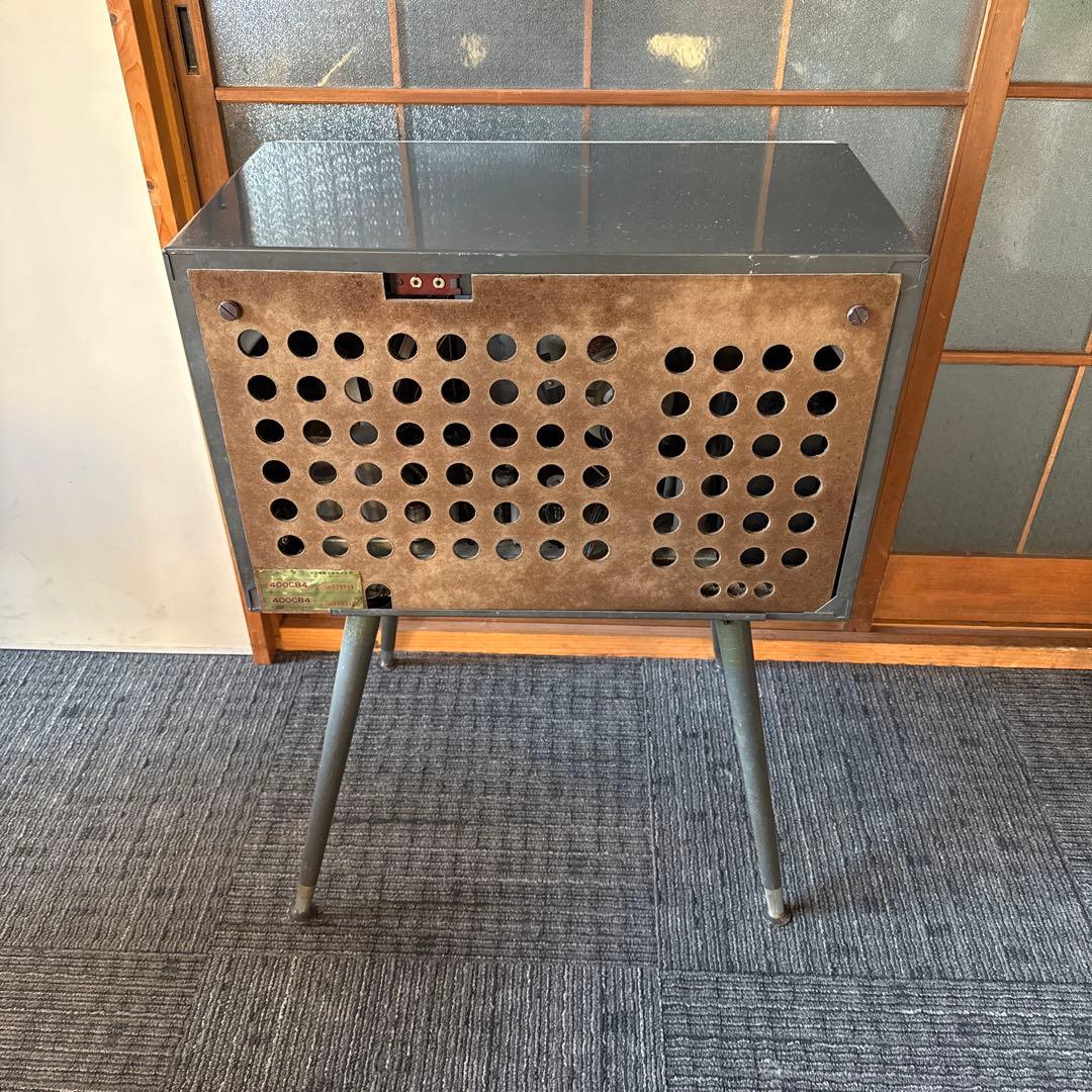 真空管　白黒テレビ　昭和レトロ アンティーク