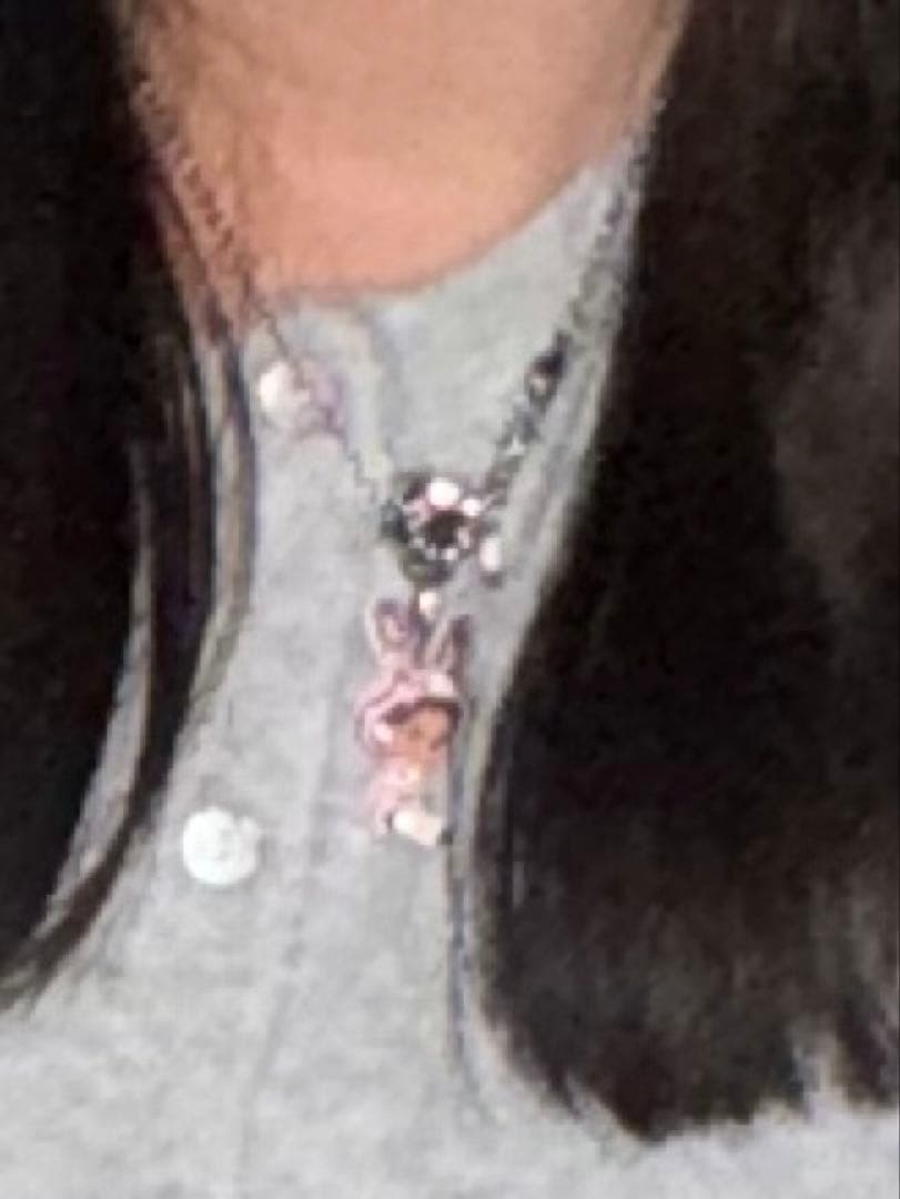 専用　スワロフスキー　うさぎ　ピンク　モンチッチ　ネックレス セット　海外限定