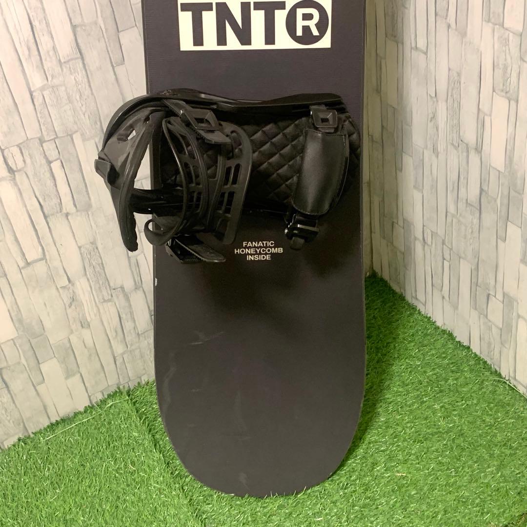 良品 FNTC TNTR 147cm板 グラトリ STEPCHILDビンディング