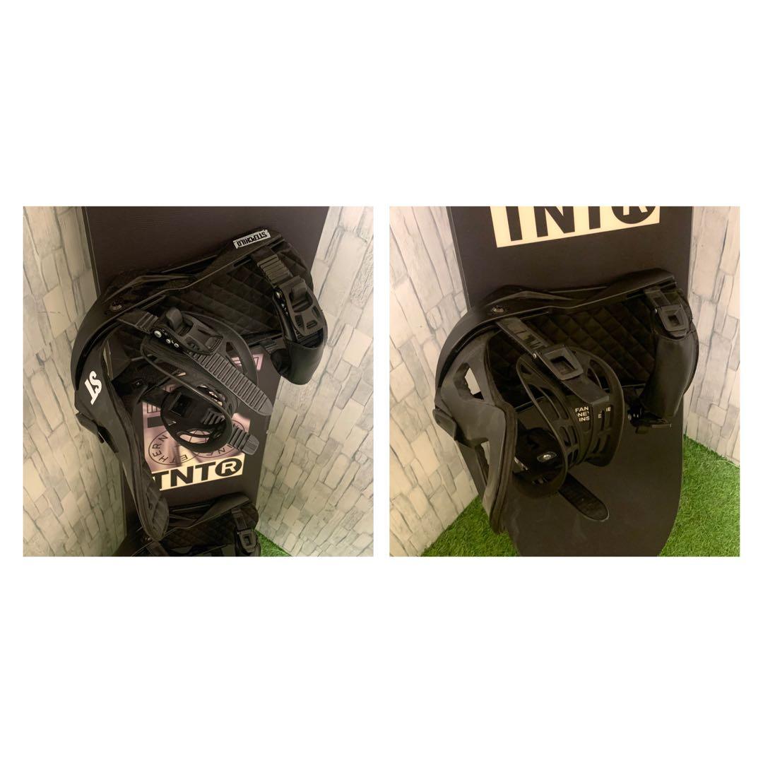 良品 FNTC TNTR 147cm板 グラトリ STEPCHILDビンディング