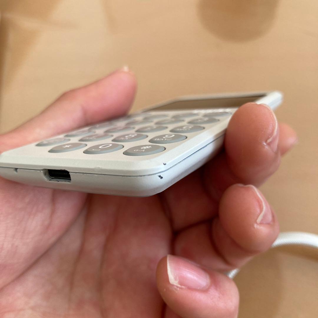 Punkt. MP 02 ホワイト 携帯電話本体