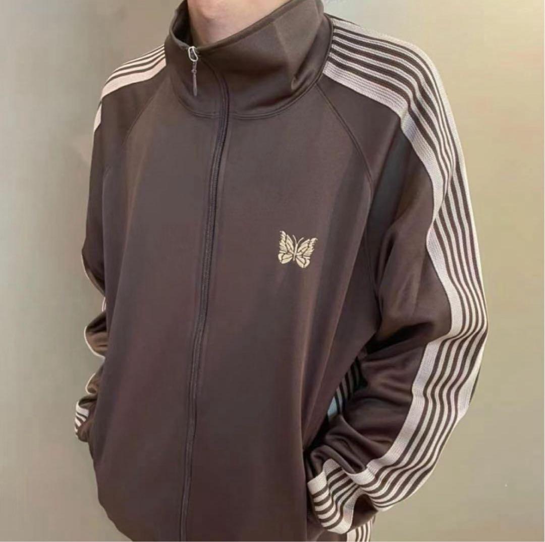 Needles トラックジャケット M ブラウン 即日発送