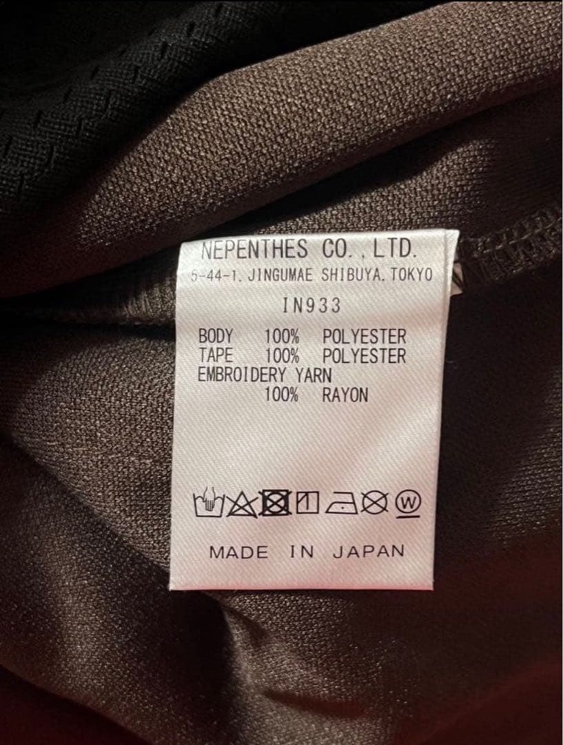 Needles トラックジャケット M ブラウン 即日発送