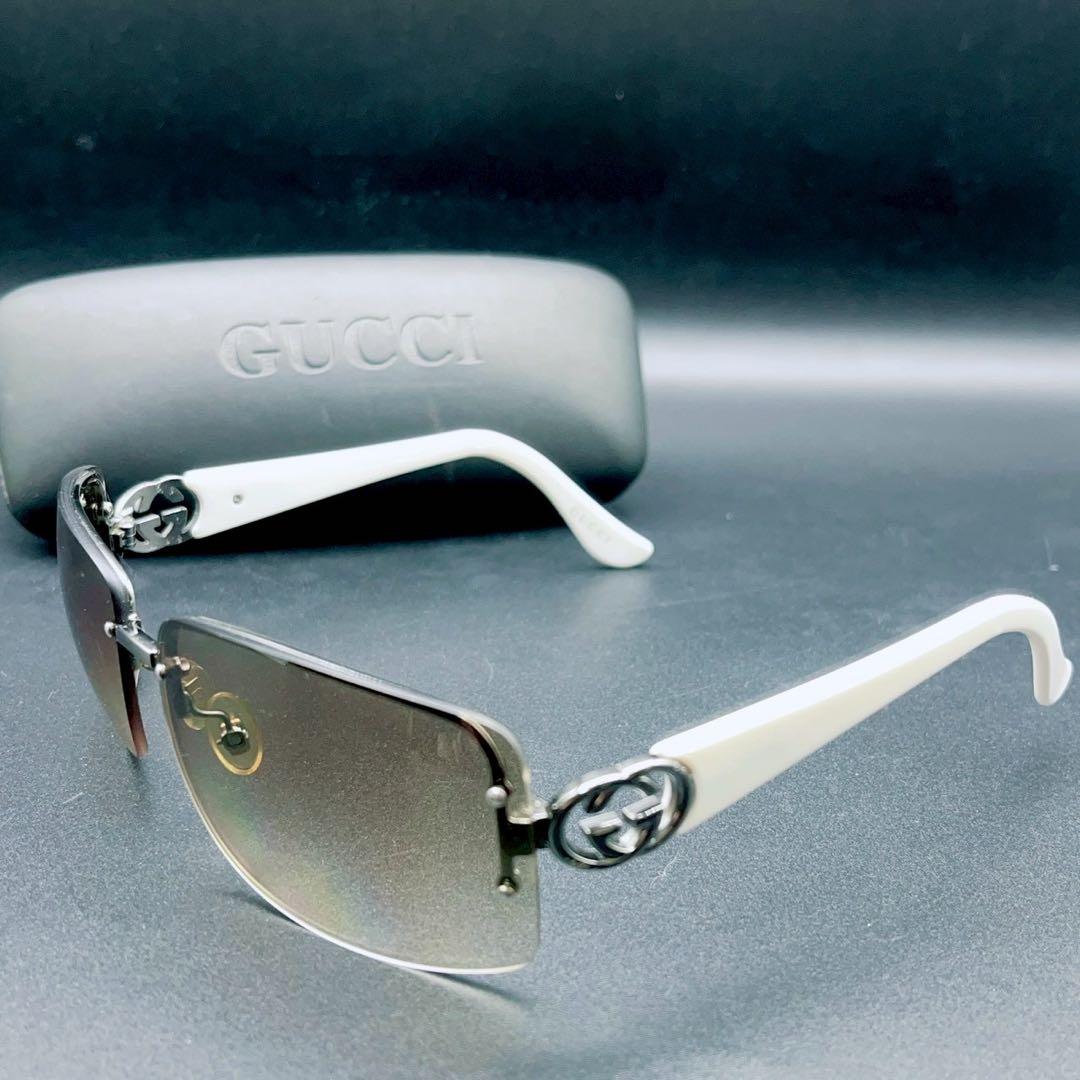 小物 GUCCI archive Inter rocking sunglasses