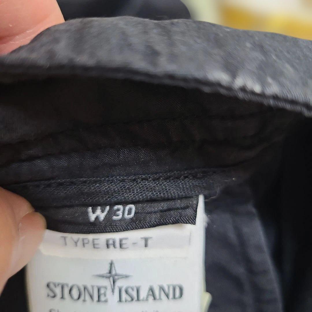 ストーンアイランド stone カーゴパンツ W30 ブラック