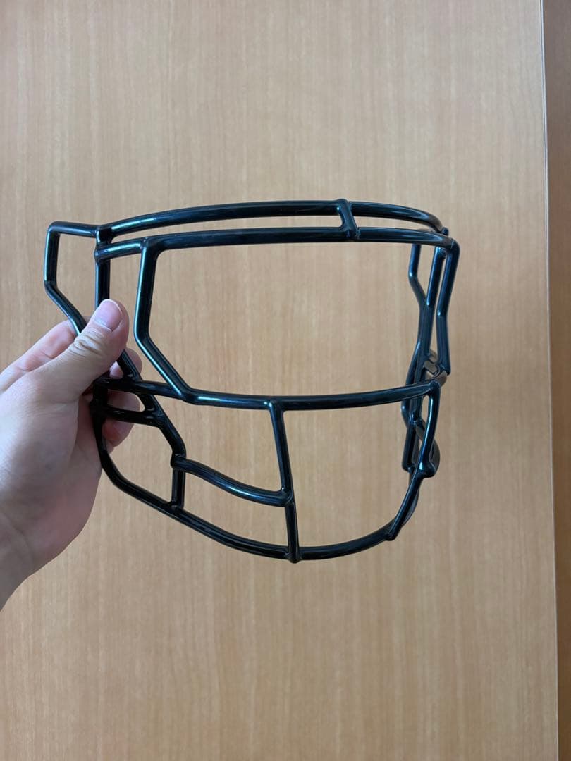 アメリカンフットボール ブラックフェイスマスク