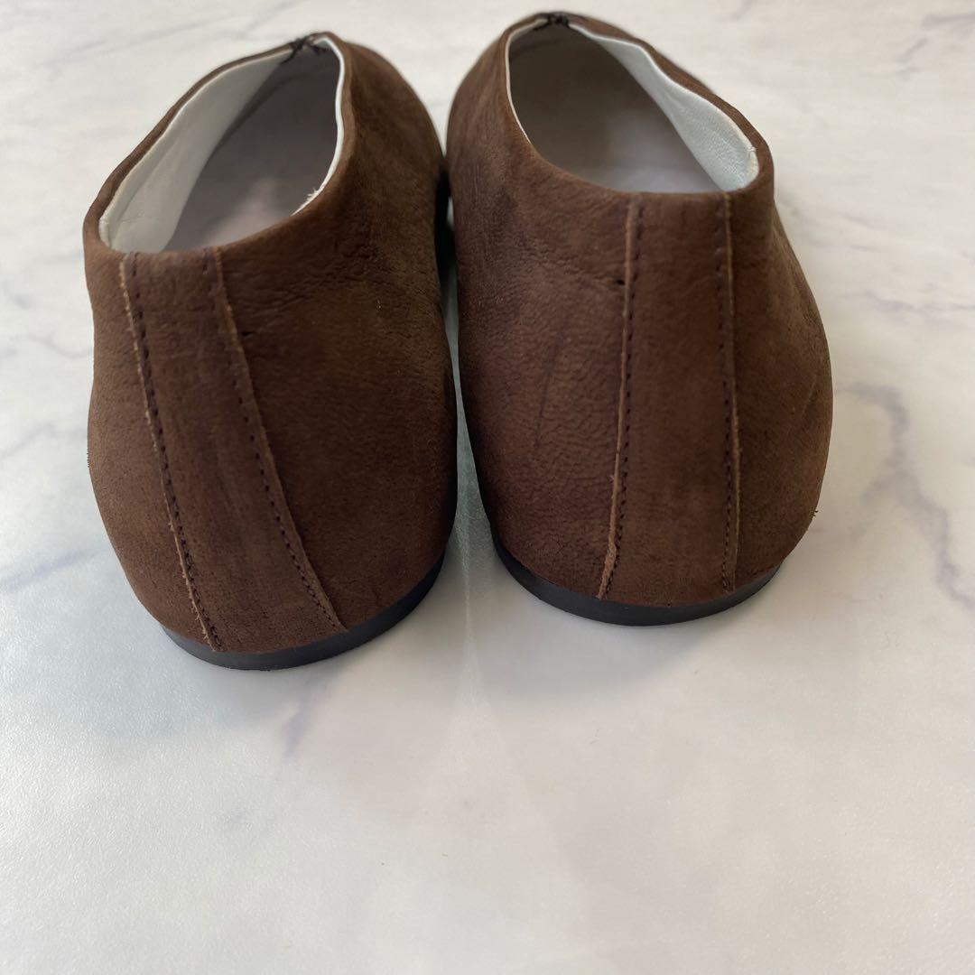 VIEILLE ヴィエイユ　サンクブラウン　フラットシューズ　38バレエシューズ