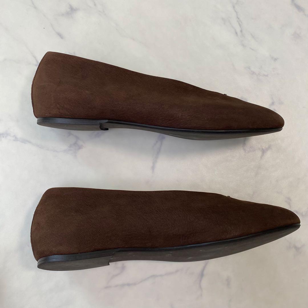 VIEILLE ヴィエイユ　サンクブラウン　フラットシューズ　38バレエシューズ
