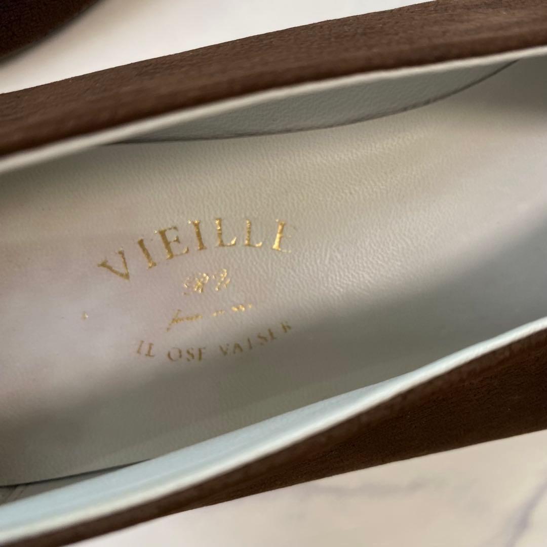 VIEILLE ヴィエイユ　サンクブラウン　フラットシューズ　38バレエシューズ