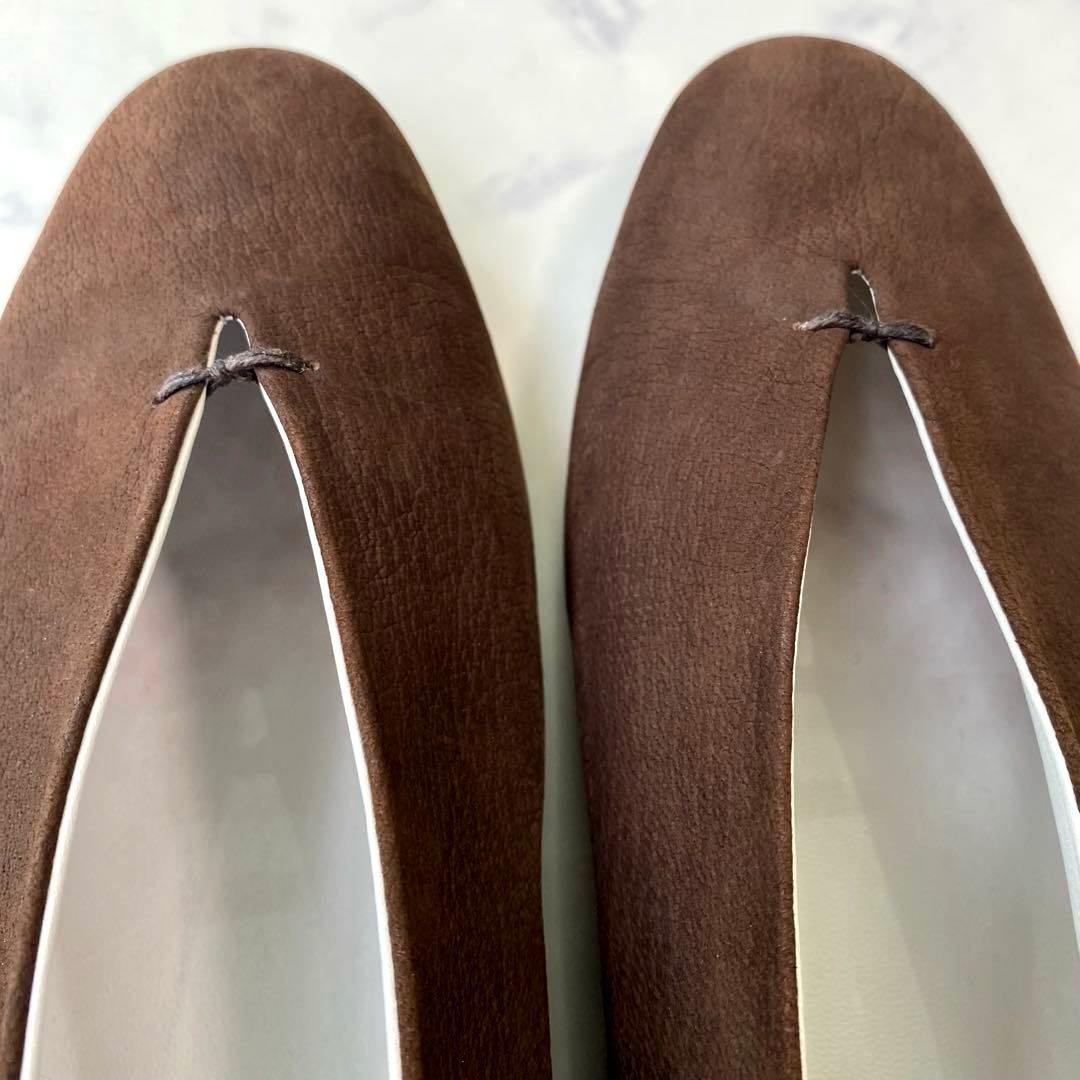 VIEILLE ヴィエイユ　サンクブラウン　フラットシューズ　38バレエシューズ