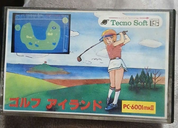 NEC PC-6001mkⅡ 用ソフト ゴルフアイランド