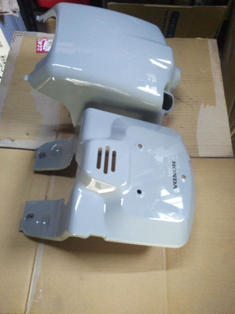 RUCKUSカウル ライトグレー ズーマーに。