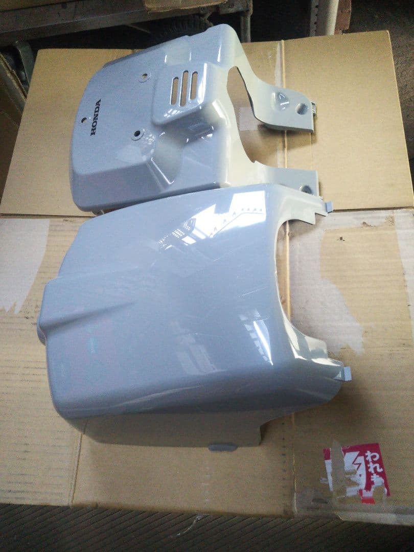 RUCKUSカウル ライトグレー ズーマーに。