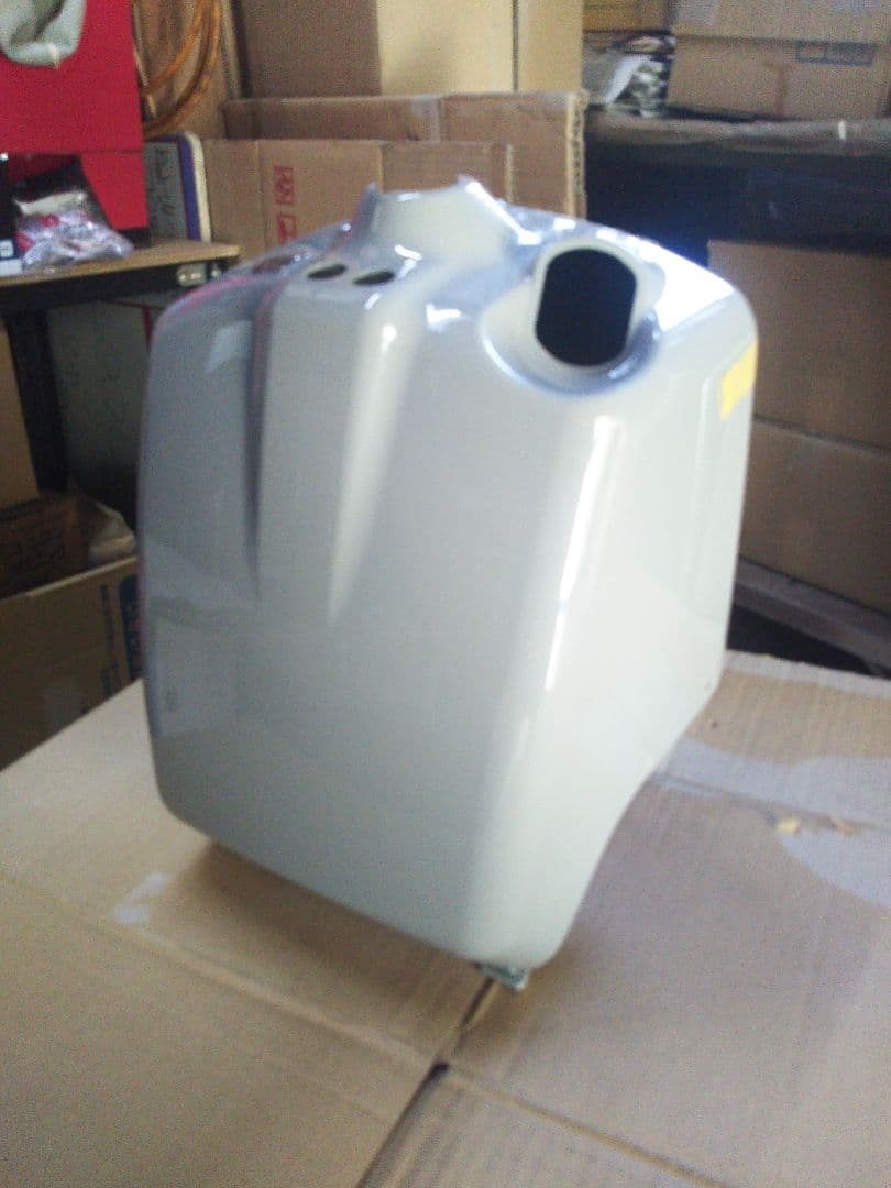 RUCKUSカウル ライトグレー ズーマーに。