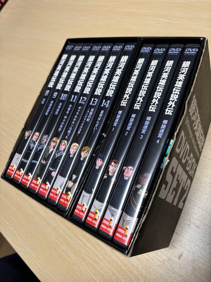 銀河英雄伝説 DVD-BOX SET 2
