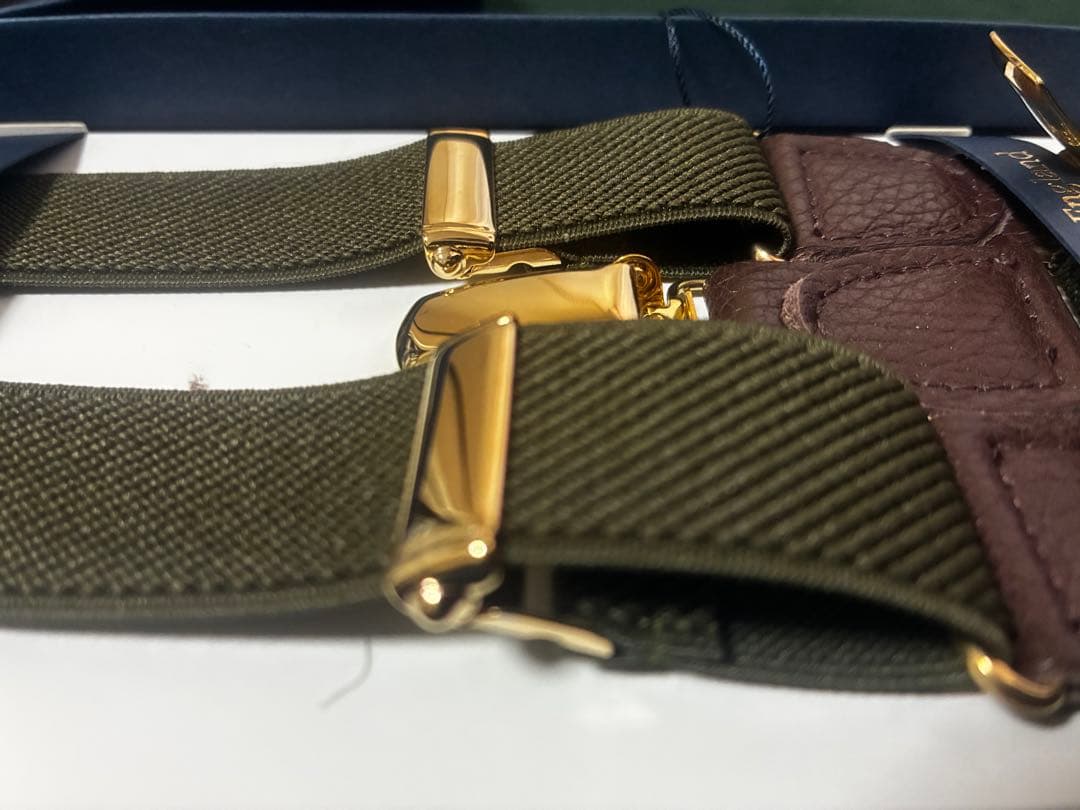 【早い者勝ち】【新品】アルバートサーストンサスペンダー英国製 高級 ハンドメイド