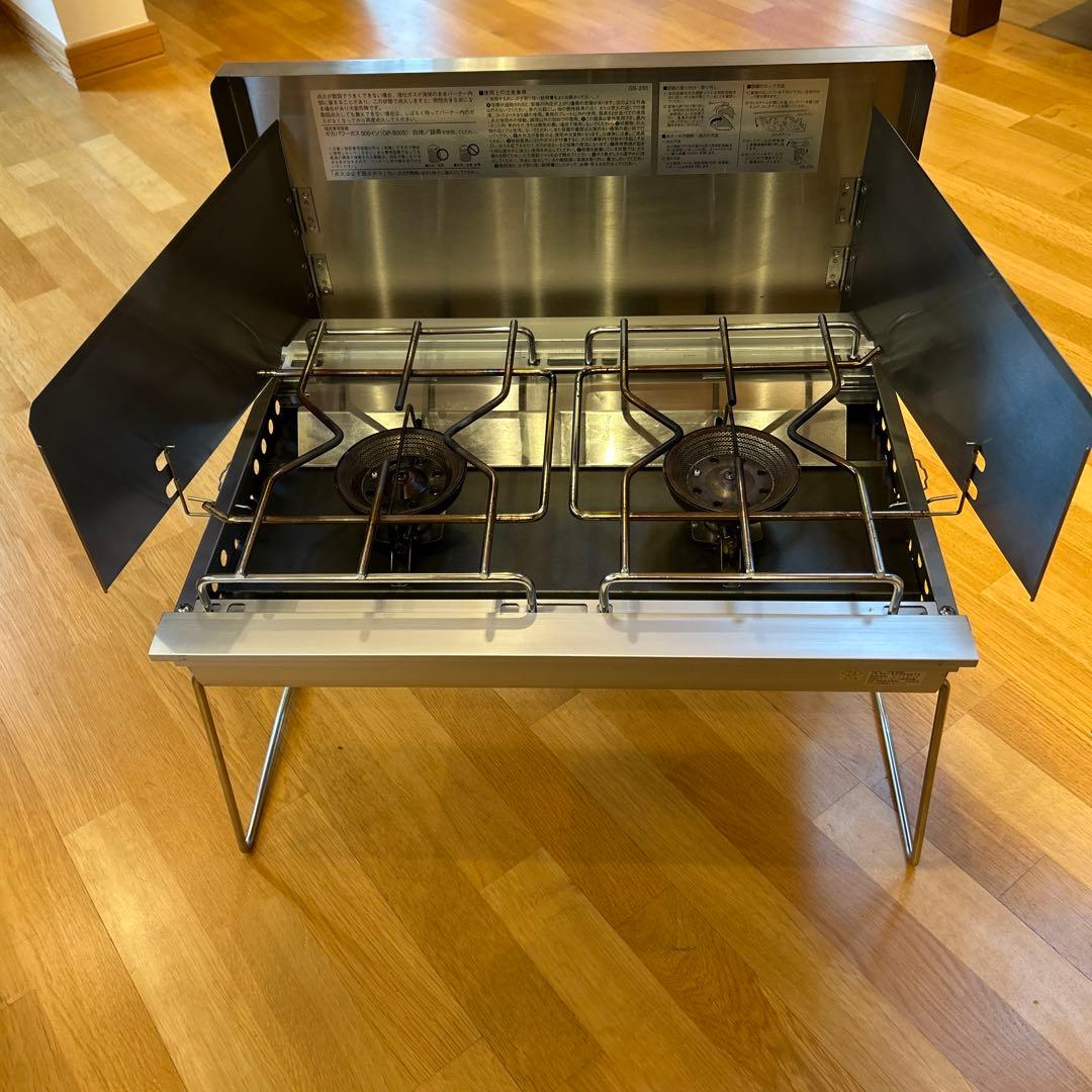 スノーピーク ギガパワーツーバーナー 液出し　GS-230 収納ケース セット