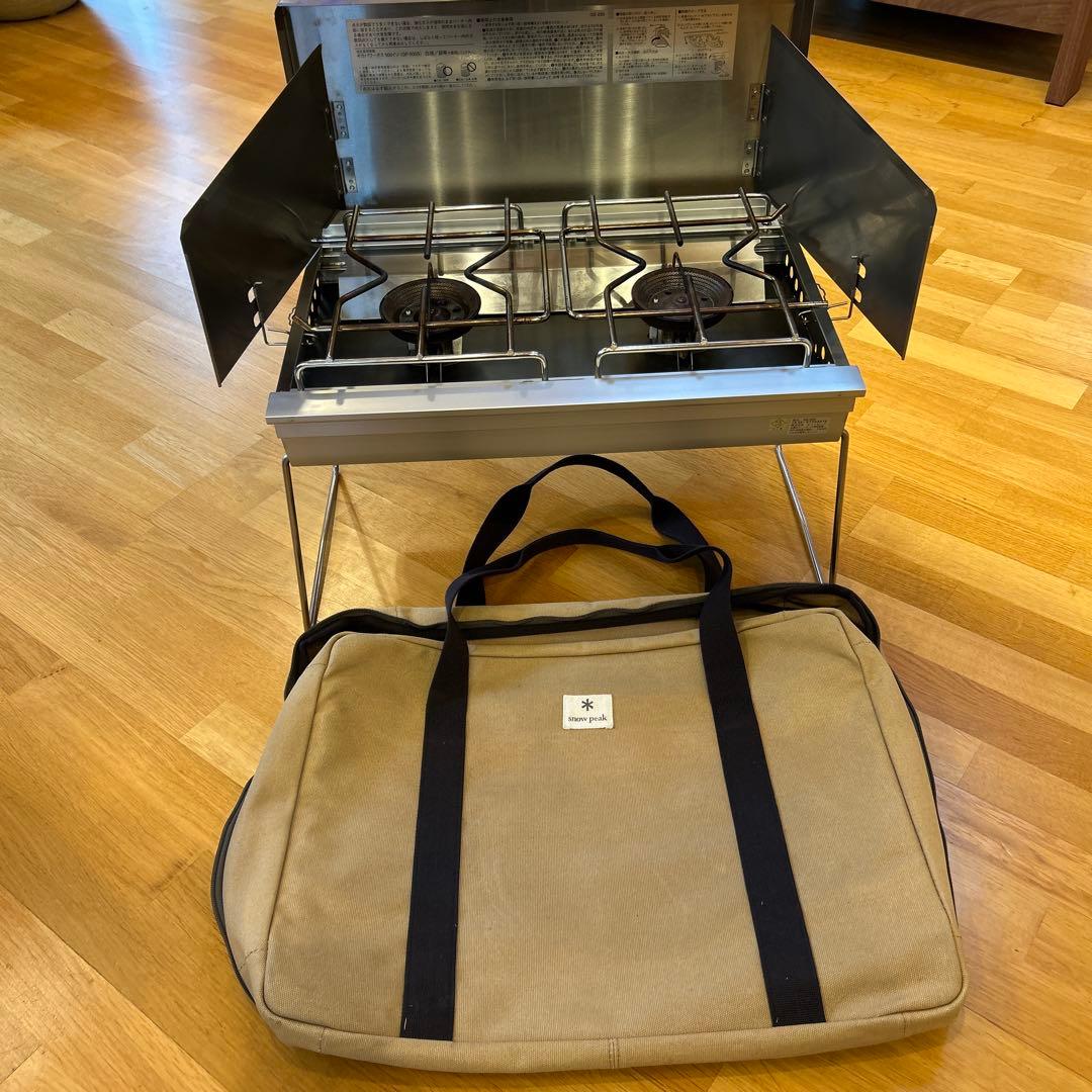 スノーピーク ギガパワーツーバーナー 液出し　GS-230 収納ケース セット