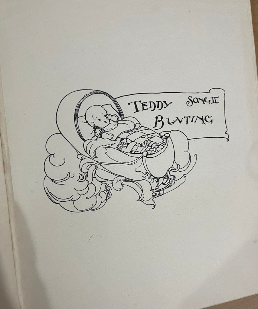 No.354 超希少 洋書 古書 アンティーク オランダ童謡 楽譜 絵本