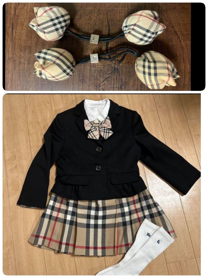 BURBERRY　バーバリー フォーマルスーツ入学式 女の子 卒園式