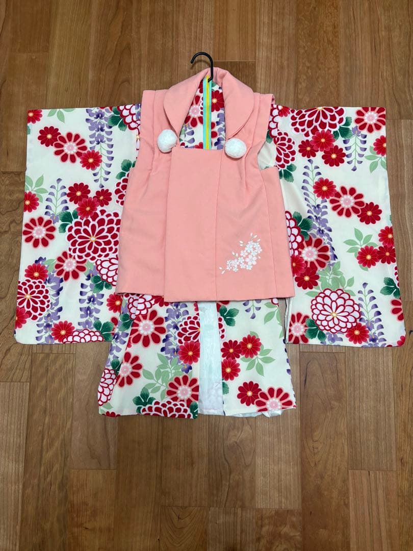 ※ハル【楽に着付け可能】七五三 着物6点セット