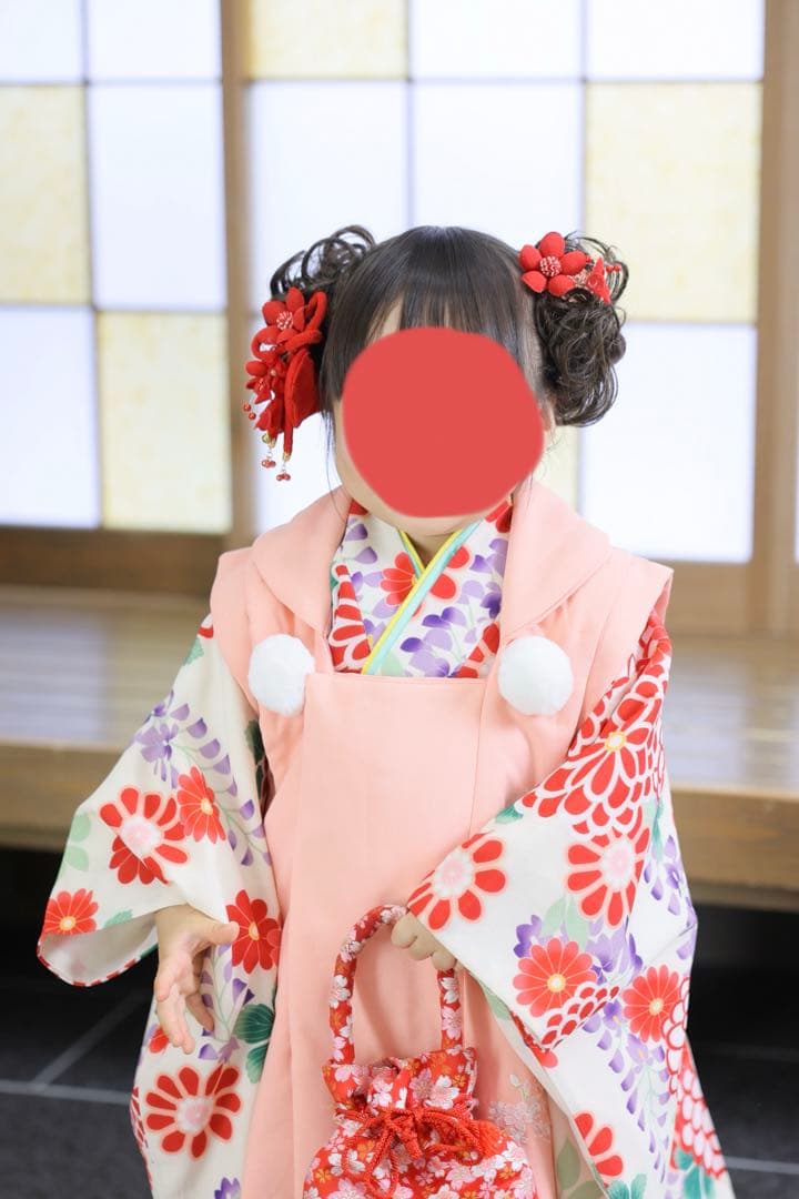 ※ハル【楽に着付け可能】七五三 着物6点セット