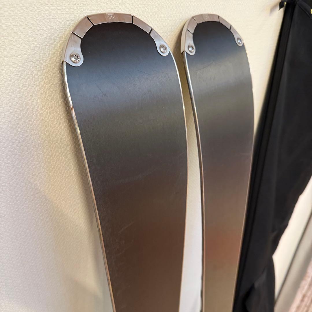 Salomon X-Drive 7.5 スキーセット ストック、ケース付