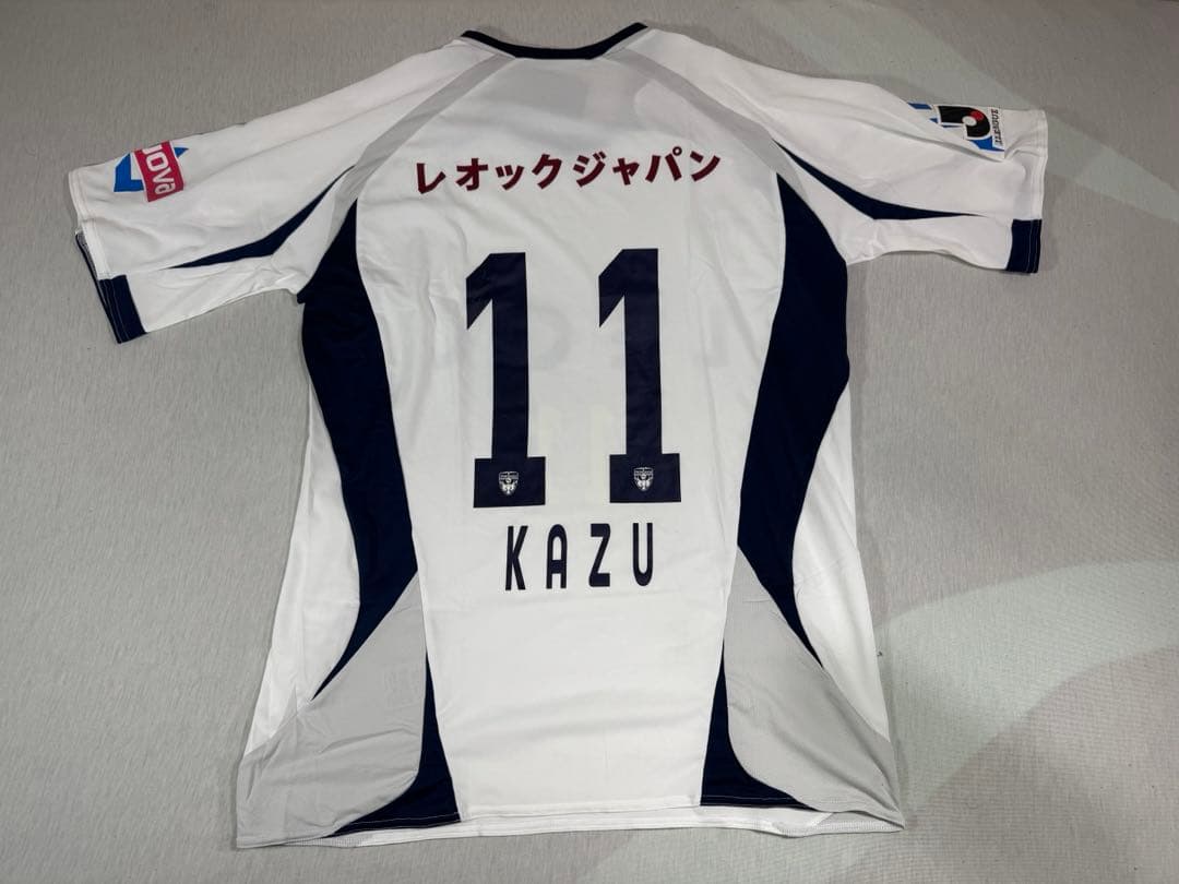 2010 横浜FC #11 カズ　三浦知良　ユニフォーム　ヒュンメル　未使用 L