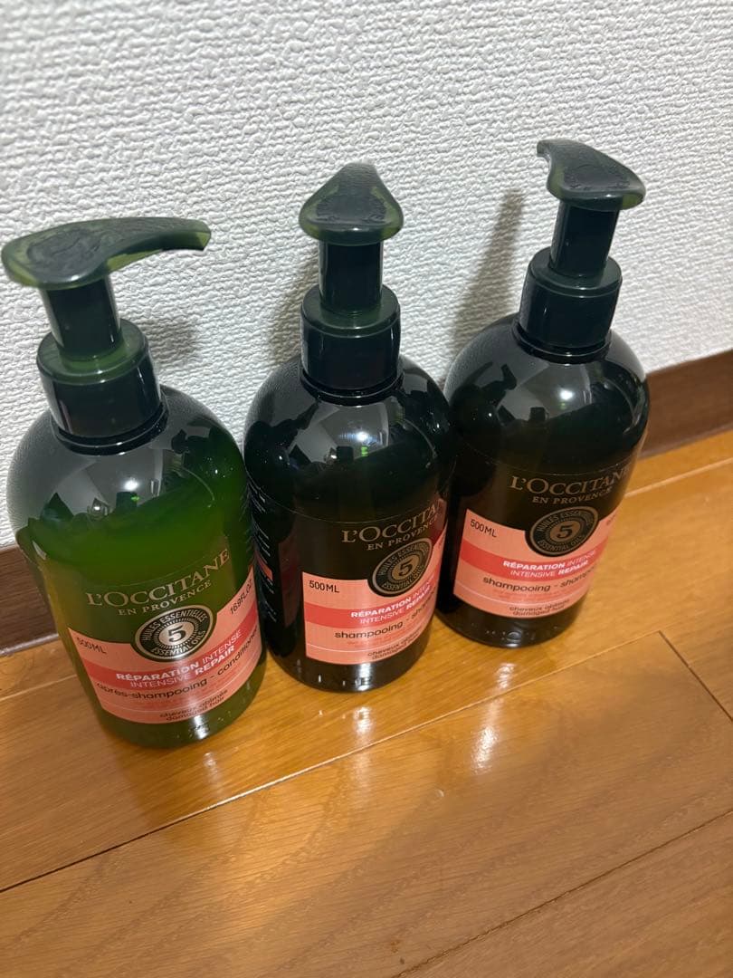 L'OCCITANE シャンプー・コンディショナーセット 500ml 3本