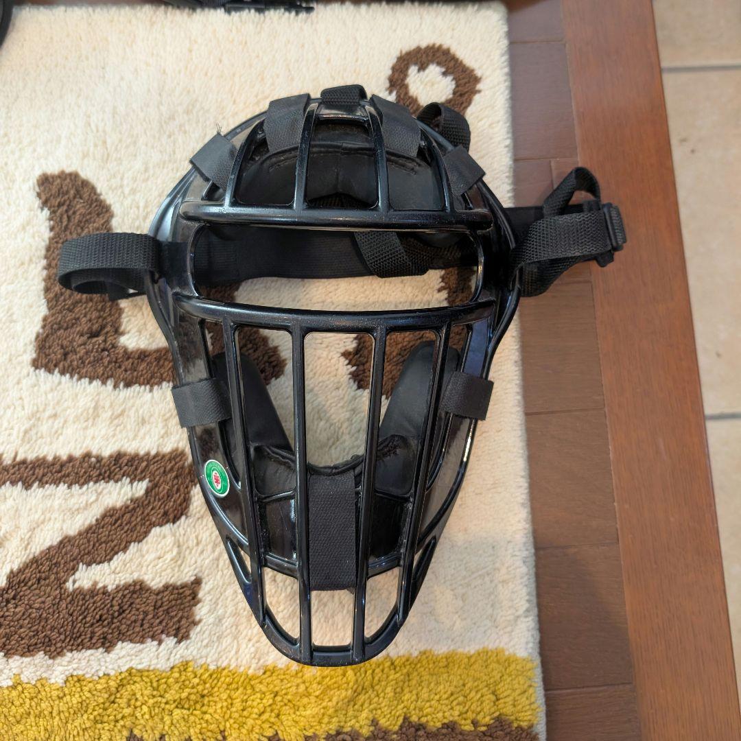 Mizuno 少年軟式野球 キャッチャー防具セット ブラック