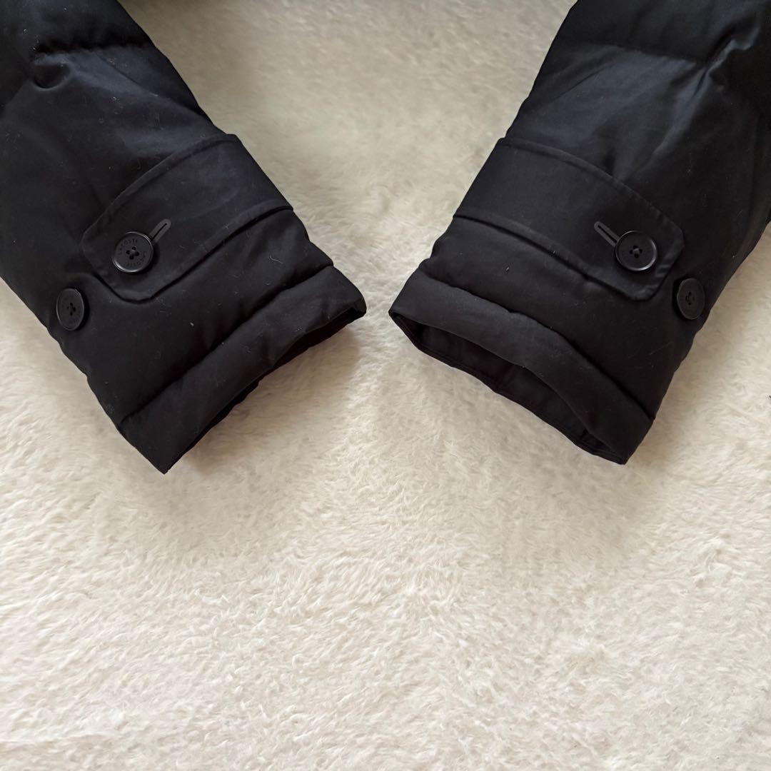 ラコステ　ダウンコート　ダッフル　ロング　黒　日本サイズXL