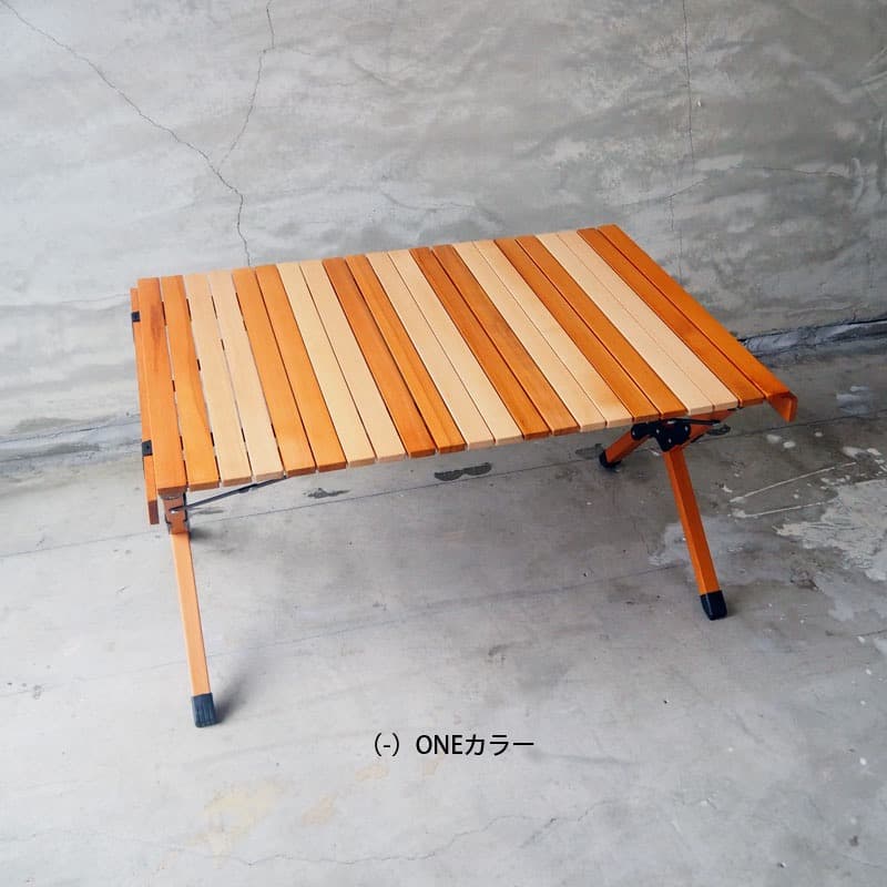 新品 アノバ ANOBA ウッドロールトップテーブル AN005 アウトドア