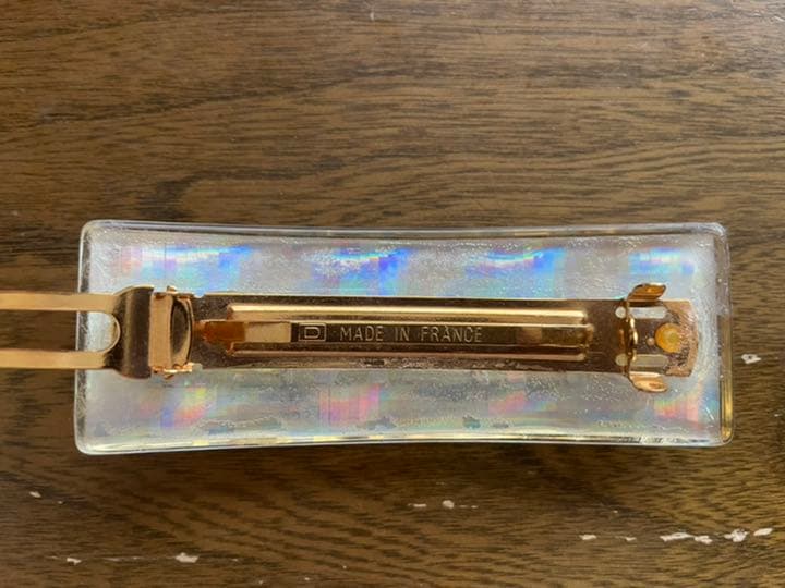 CHANEL ヴィンテージ　ホログラムバレッタ