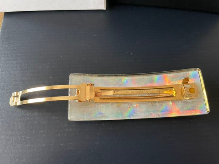 CHANEL ヴィンテージ　ホログラムバレッタ