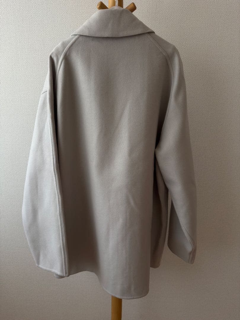 STERNBERG140'sリバーZIPジャケットコート　　グレージュL