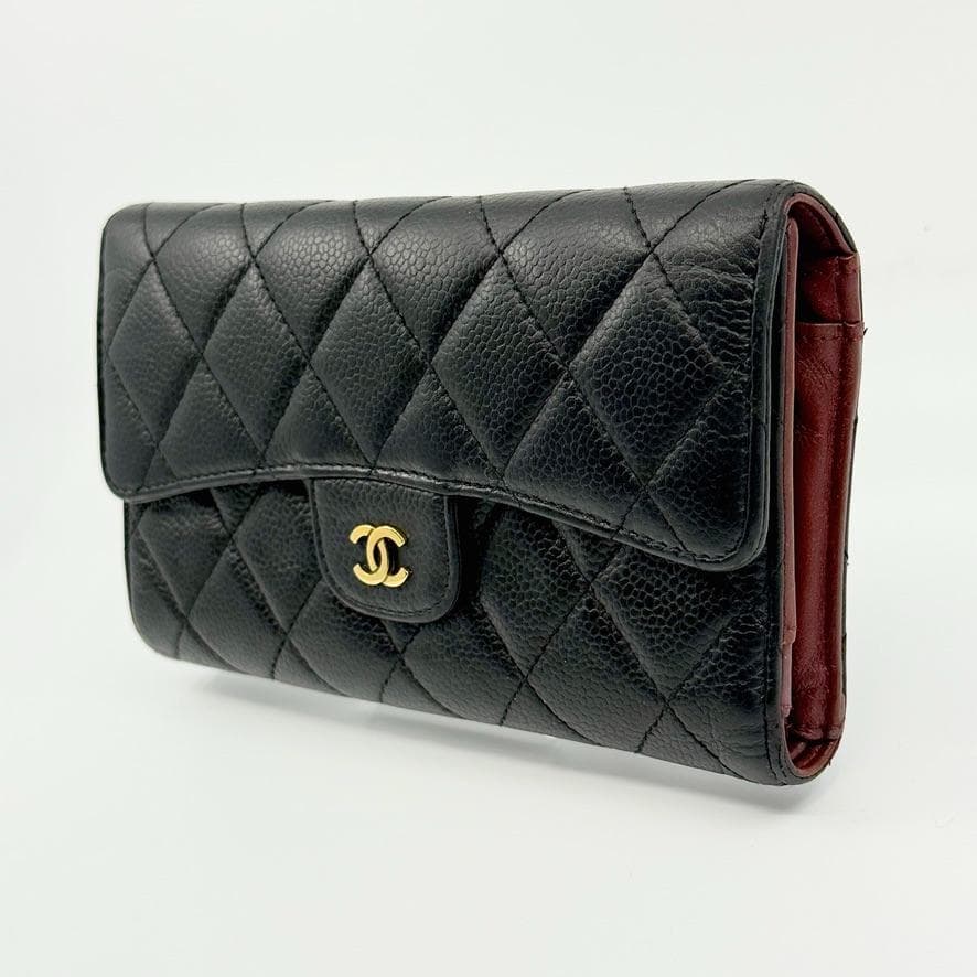 CHANEL シャネル マトラッセ クラシック ロング ウォレット 　長財布