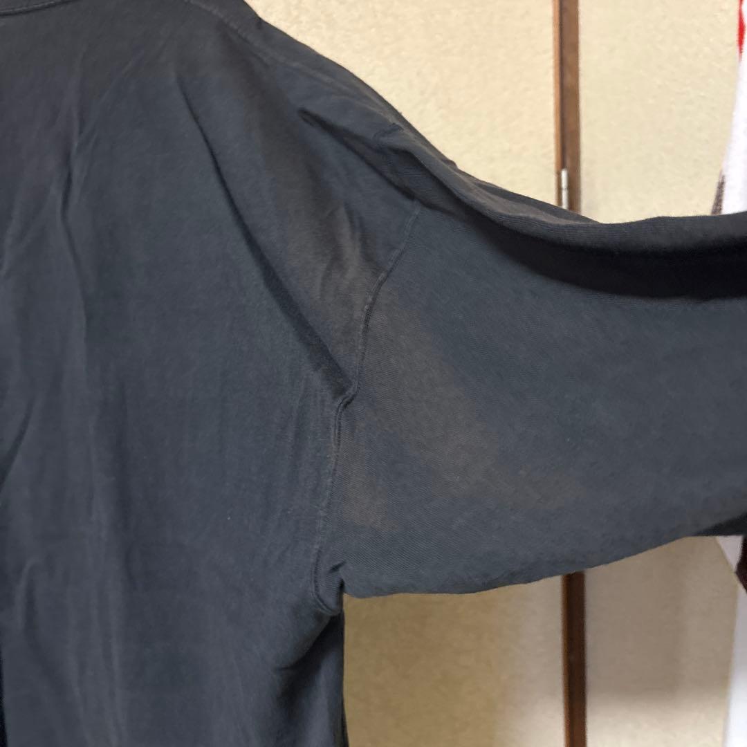 DAIRIKU 刺繍ロンT bootleg 22ss 古着加工あり